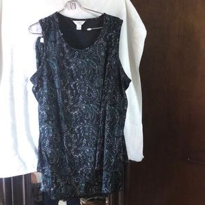 CJ Banks skirt and top